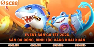 Event Bắn Cá Tết 2026: Săn Cá Rồng, Rinh Lộc Vàng Khai Xuân